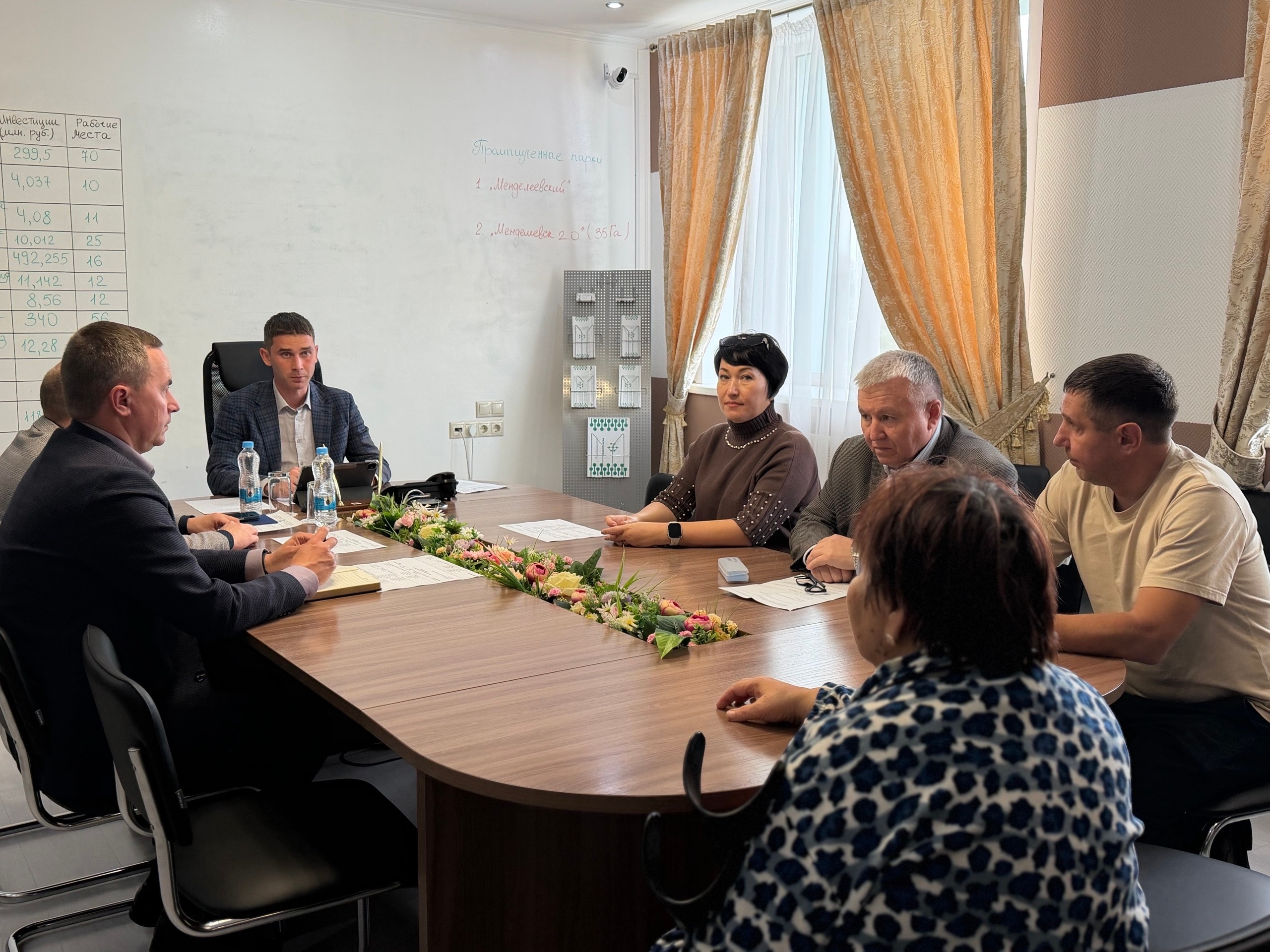 Приём граждан у главы Менделеевского района